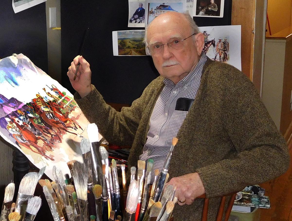 Former Nebraskan makes his mark on Kentucky Derby as official artist