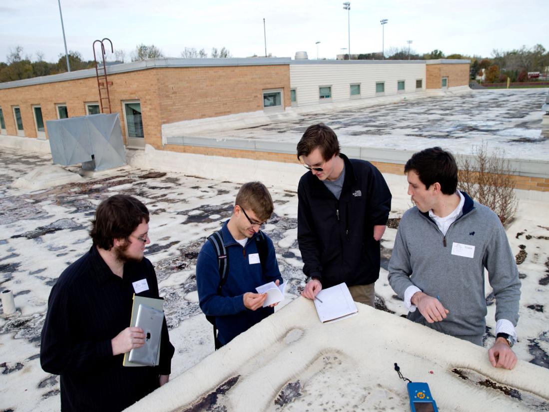 For Capstone Class Creighton Students Analyze Energy Efficiency Of Omaha Archdiocese Schools Education Omaha Com