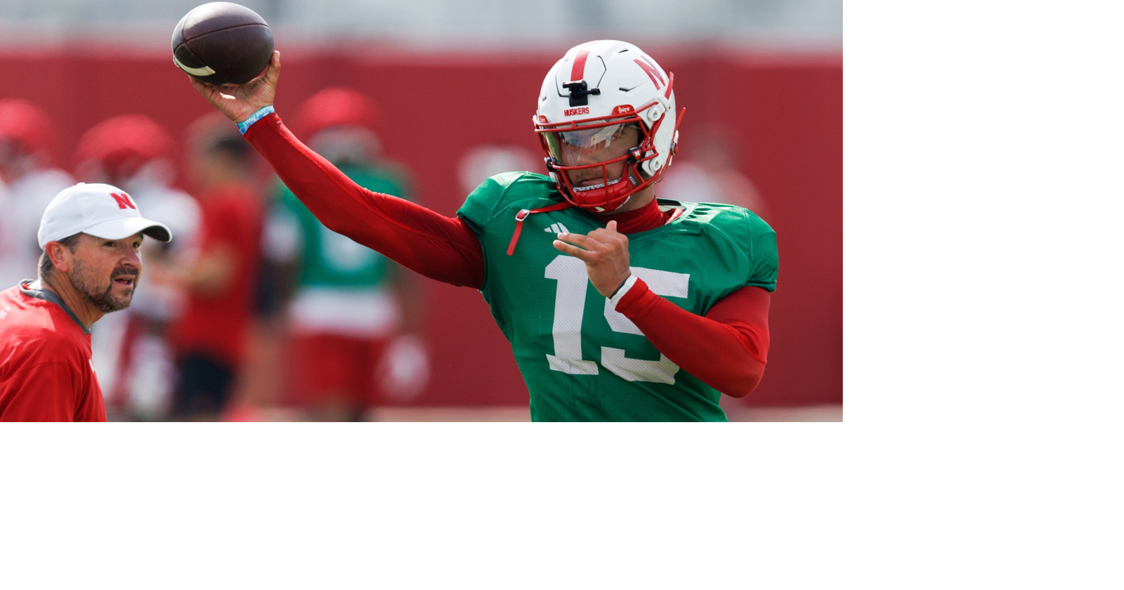 Nebraska OC Dana Holgorsen raves over Dylan Raiola, calling his camp ...