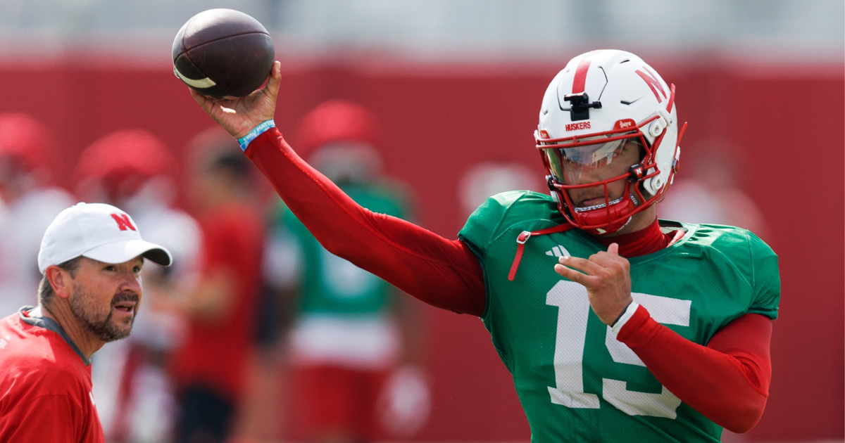 Nebraska OC Dana Holgorsen raves over Dylan Raiola, calling his camp ...