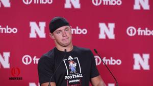 Nebraska's Anthony Colandrea full press conference from Aug. 4, 2026