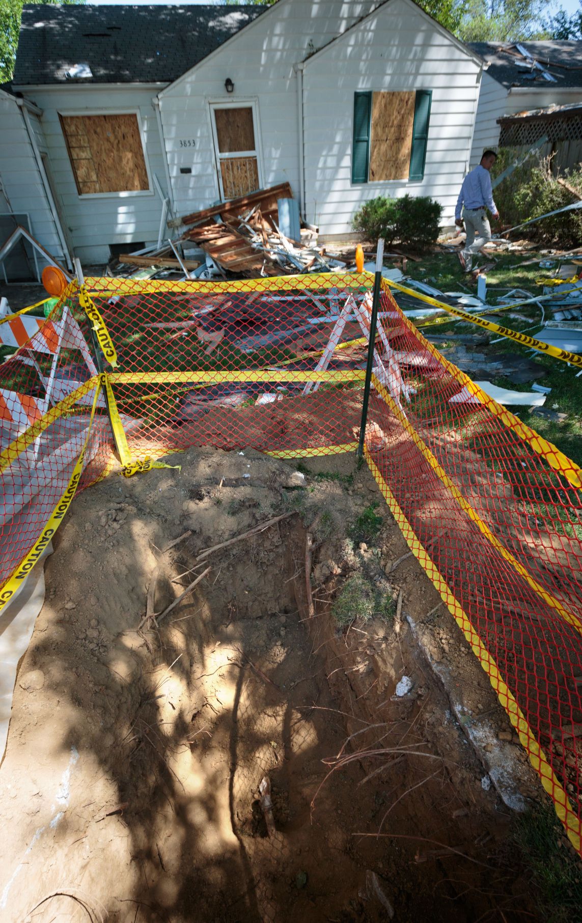 Bensonarea residents assess damage after house explosion kills