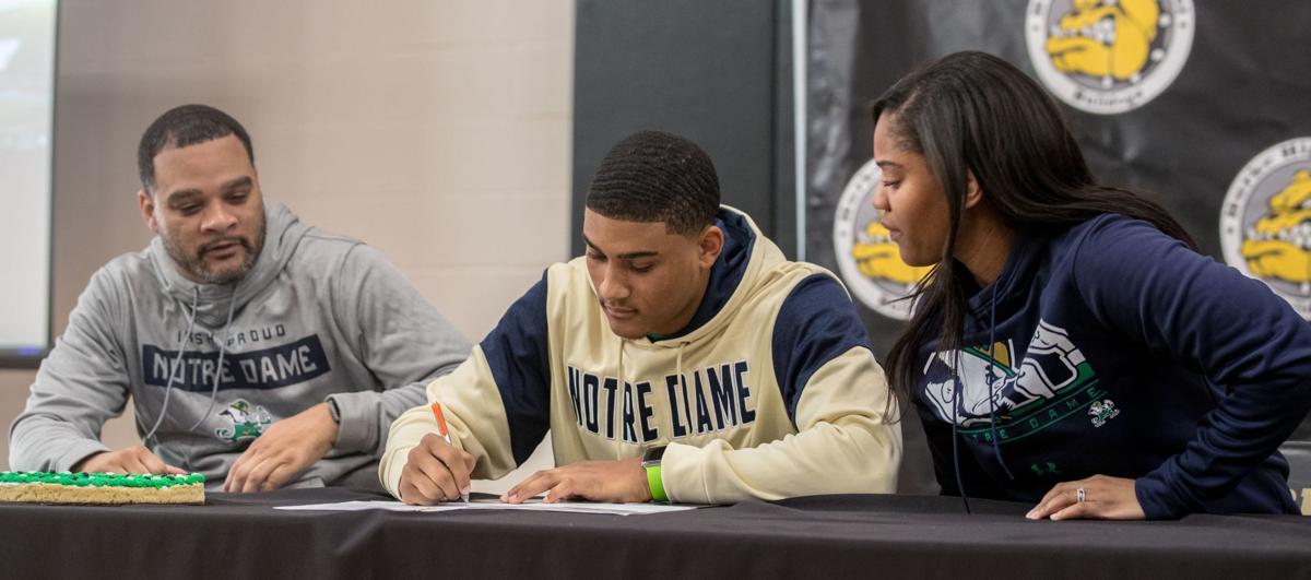 'I committed to a program': Omaha Burke star Xavier Watts officially signs with Notre Dame