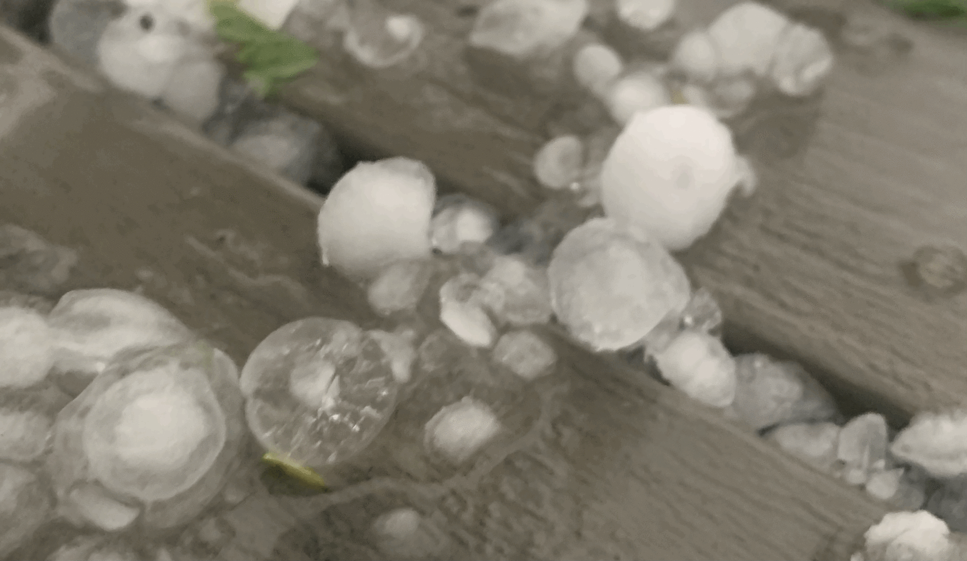 Storm pelts Omaha with hail on June 7