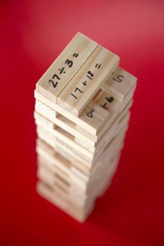 how to play number jenga 