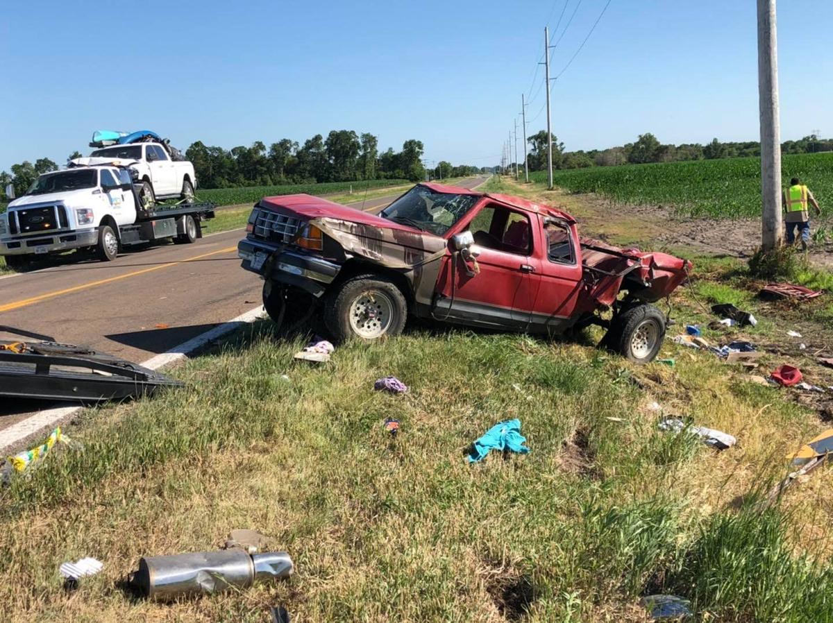 Nebraska man dies after his pickup truck is struck on Hall County roadway