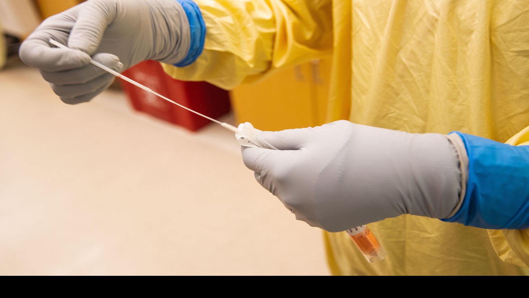 It Starts With A Very Long Swab Up The Nose How Nebraska Labs Test For Coronavirus Live Well Nebraska Omaha Com