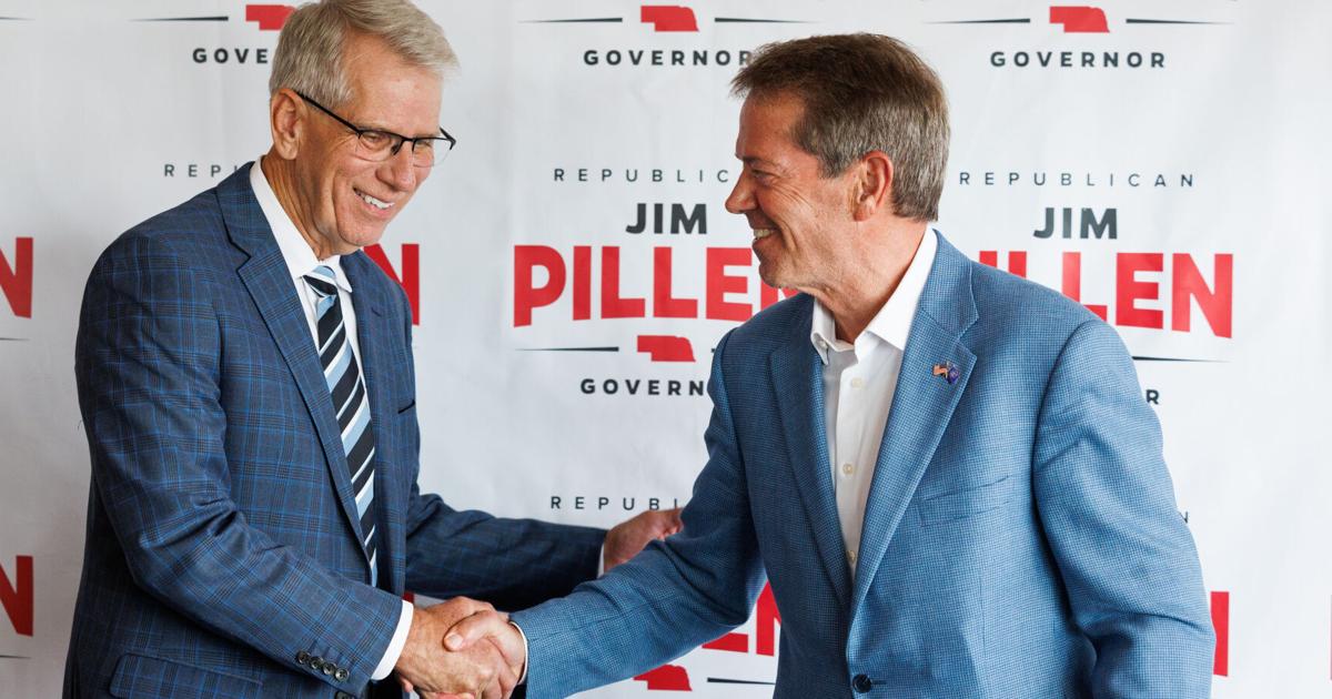 Pillen names familiar running mate in Nebraska governor reelection bid