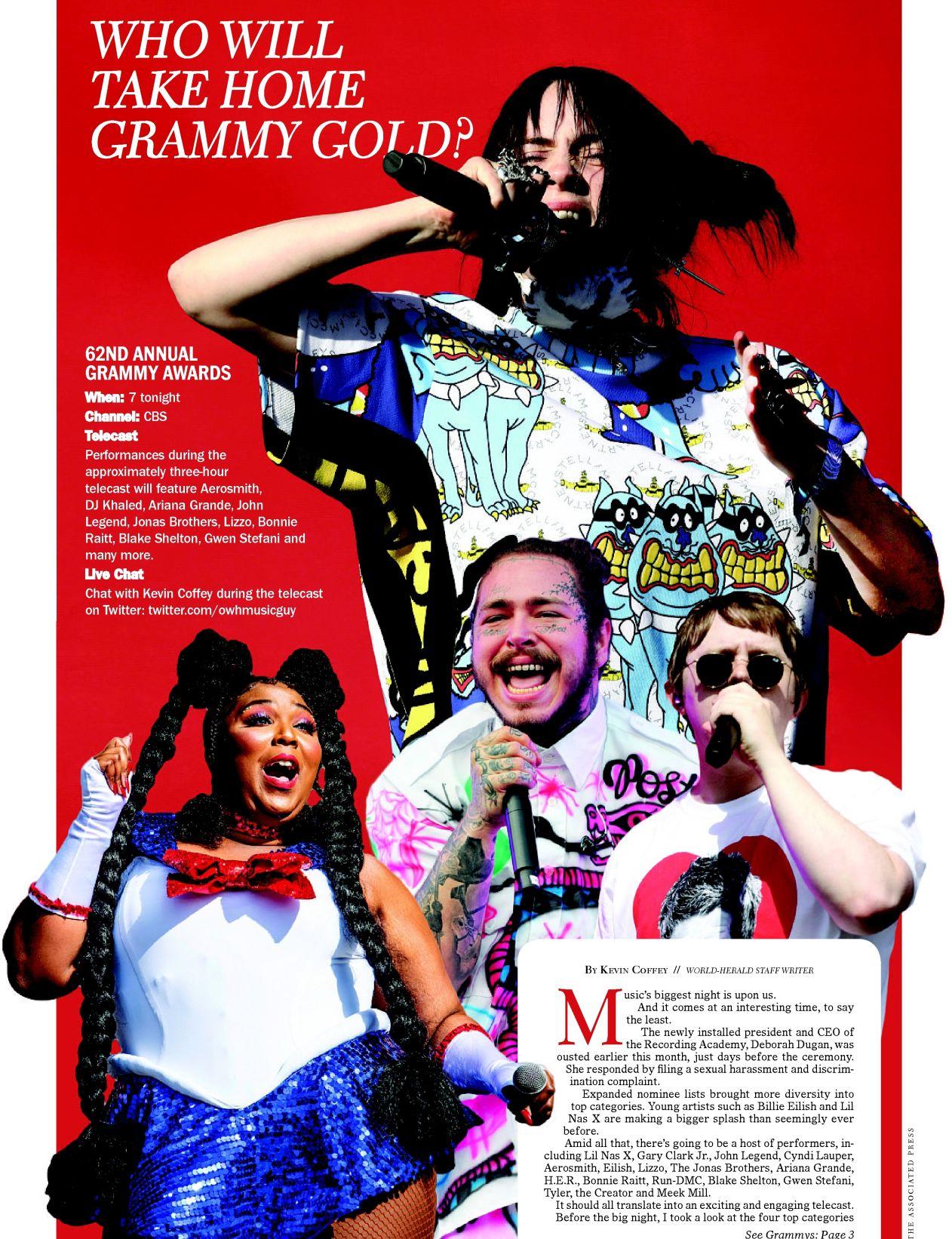 Who Will Take Home Grammy Gold Articles Omaha Com