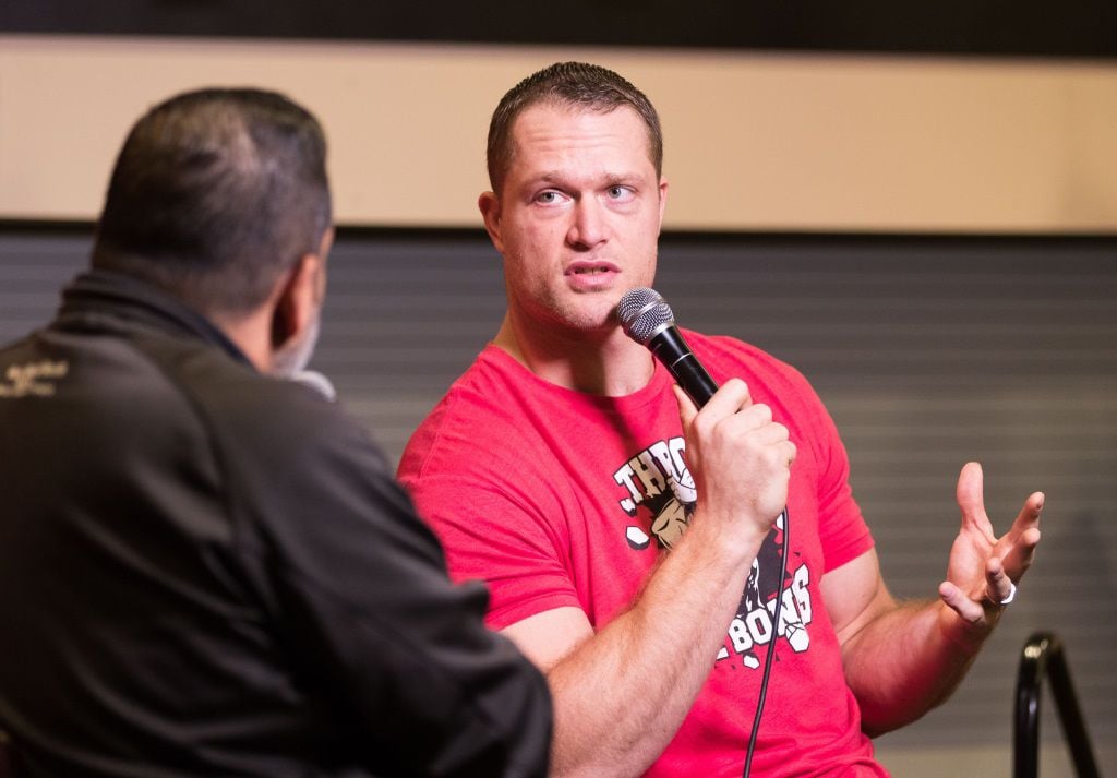 Adam Carriker - Every year I hand out #Blackshirts to my football