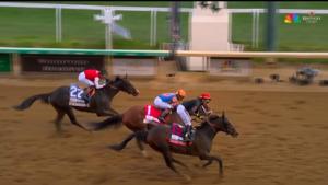 Golden Tempo wins the Kentucky Derby