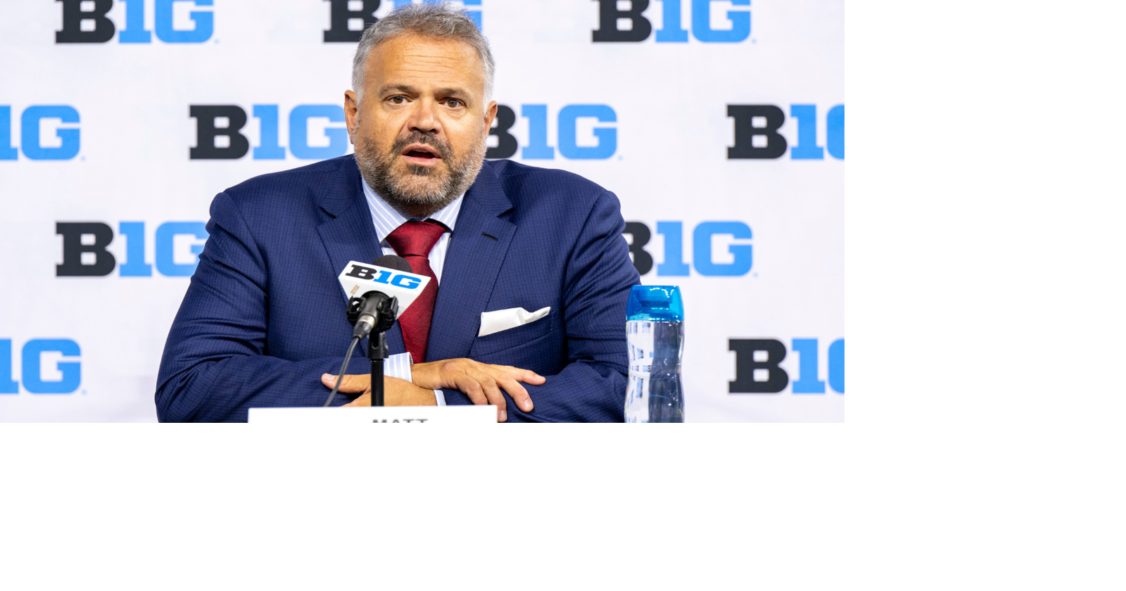 Matt Rhule und Nebraska geben bei den Big Ten Media Days Anlass zur ...