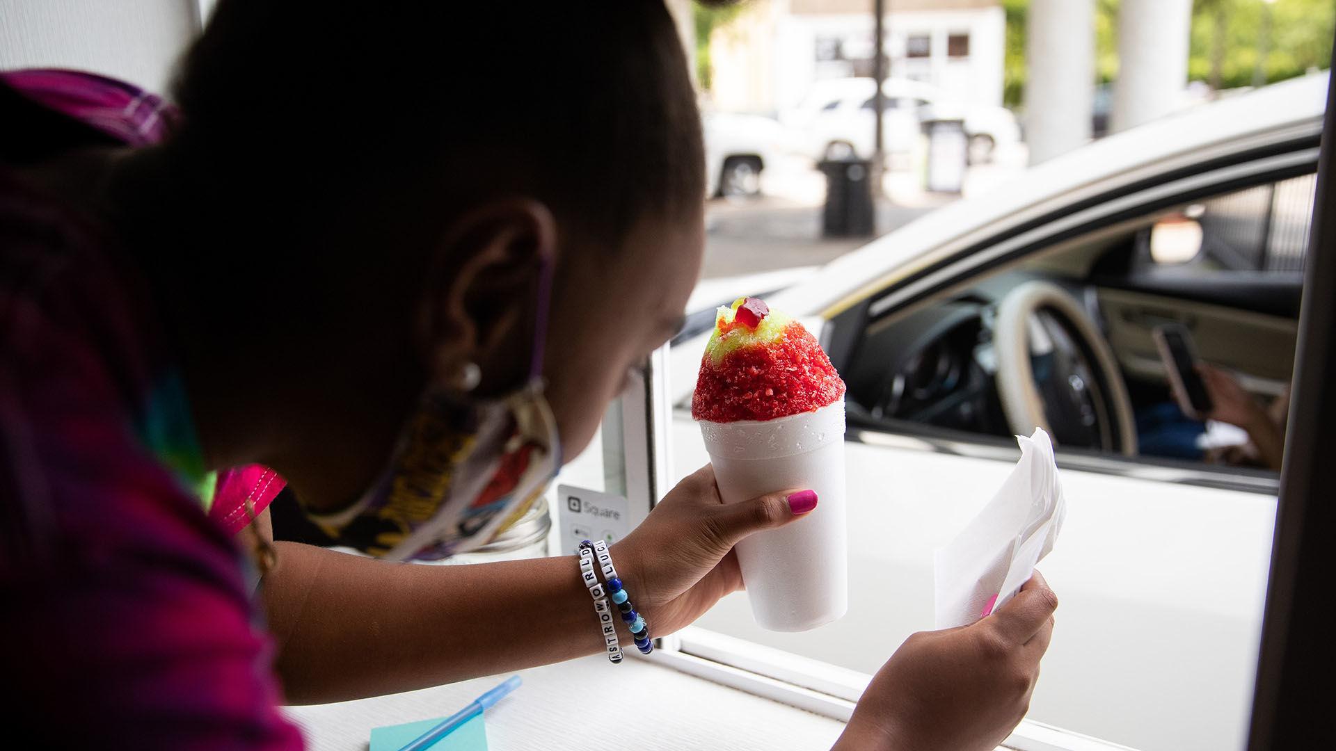 Snowcones & Shaved Ice in Houston (Minute Maid Park)