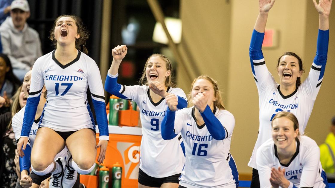 No. 12 Creighton volleyball clinches Big East regular season title with