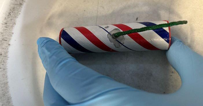 Explosive device found in luggage at Eppley Airfield; passenger says he didn't put it there