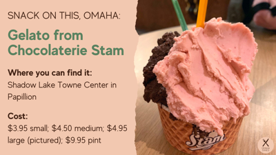 Snack on this, Omaha: Gelato from Chocolaterie Stam in Papillion