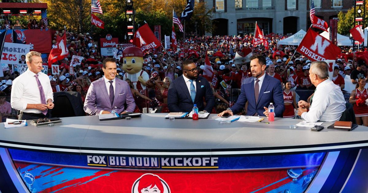 Husker fans pack campus for FOX’s Big Noon Kickoff ahead of Indiana game