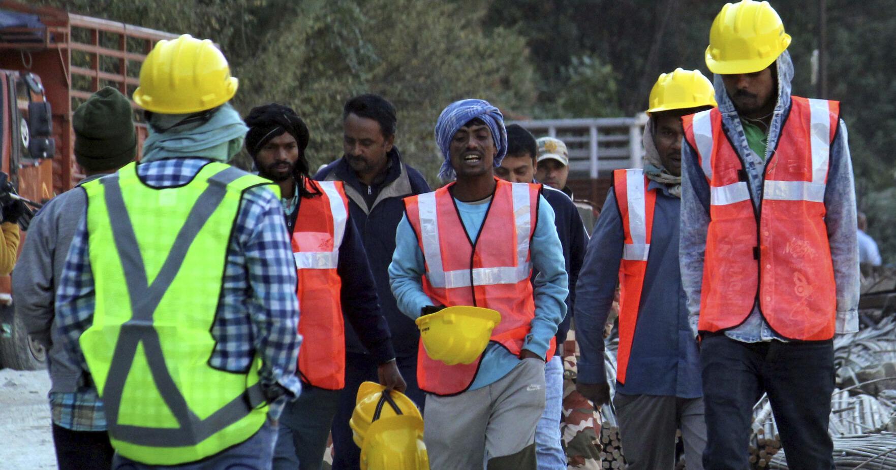 41 trapped workers in India tunnel await rescue efforts - Vimarsana News