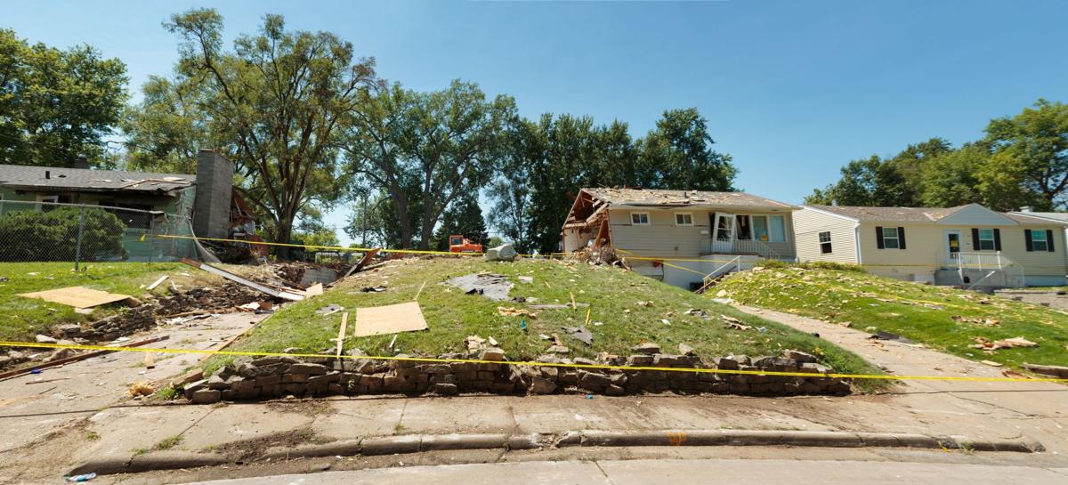 Bensonarea residents assess damage after house explosion kills