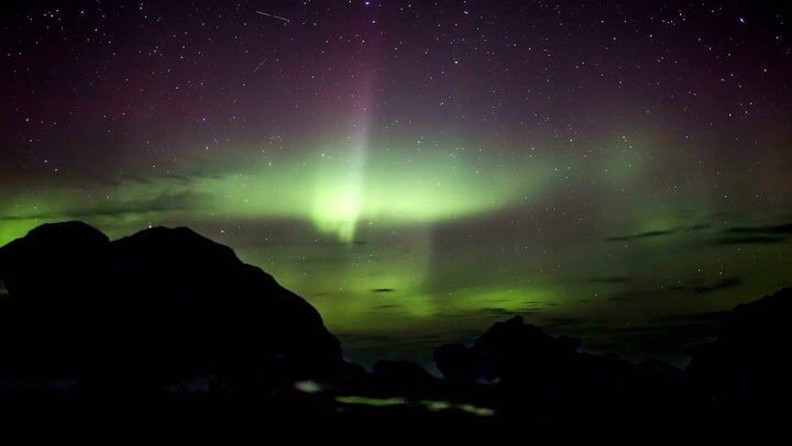 aurora borealis northern lights tonight nebraska