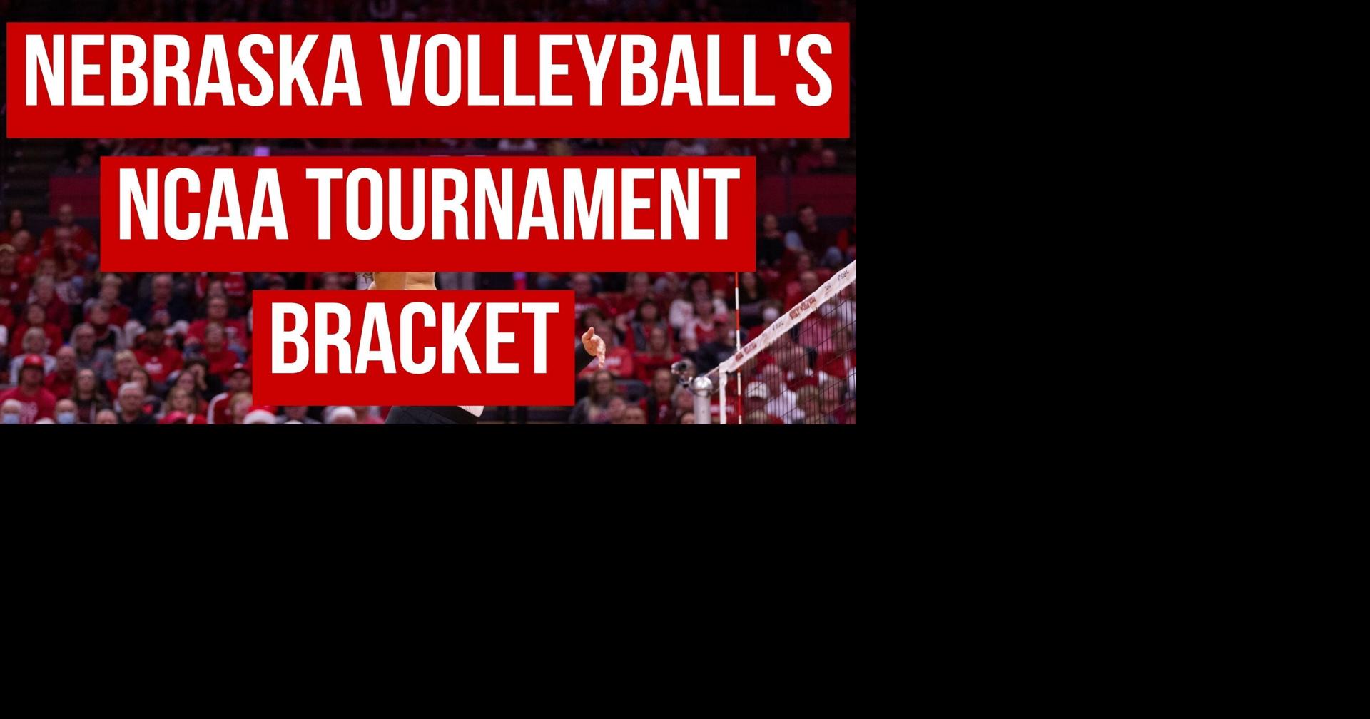 Nebraska volleyball's NCAA tournament bracket