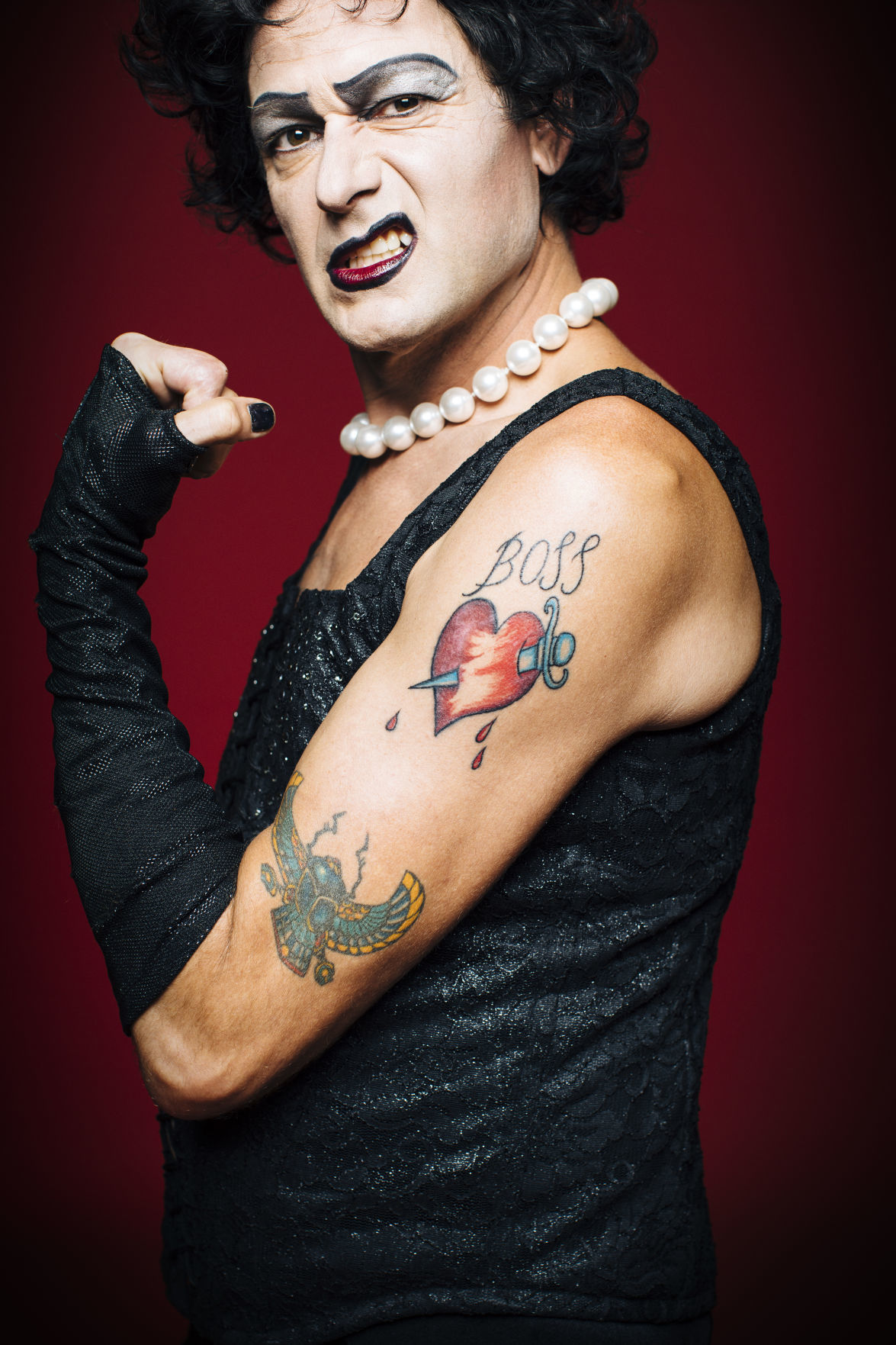 Rocky Horror Show Temporary Tattoos Frank N Furter BOSS  Etsy Finland