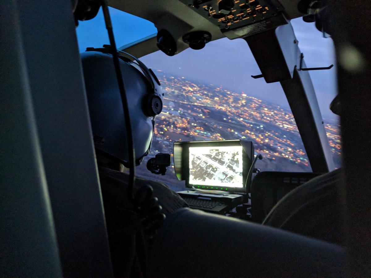 New infrared helicopter cameras make it harder for suspects to hide