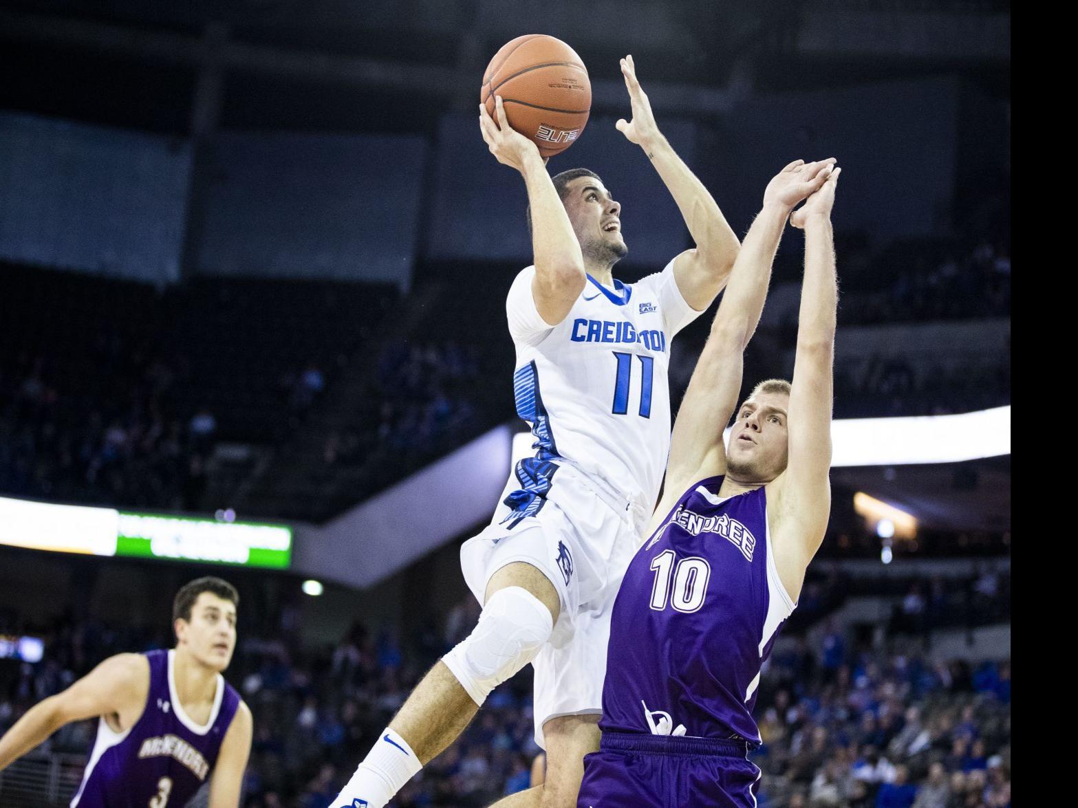 Christian Bishop Scores 21 Points In Creighton Men S Basketball