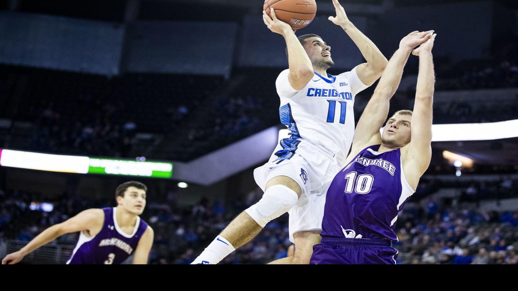 Christian Bishop Scores 21 Points In Creighton Men S Basketball
