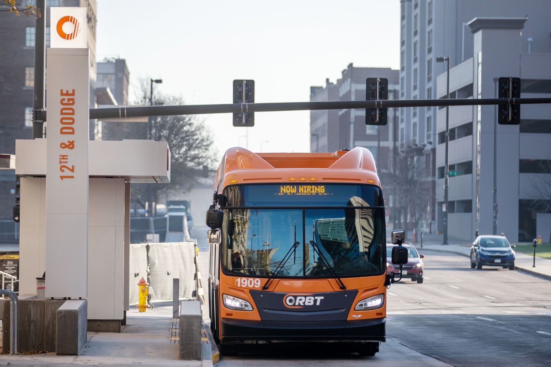 We took a test ride on one of the new ORBT buses. Here s what it