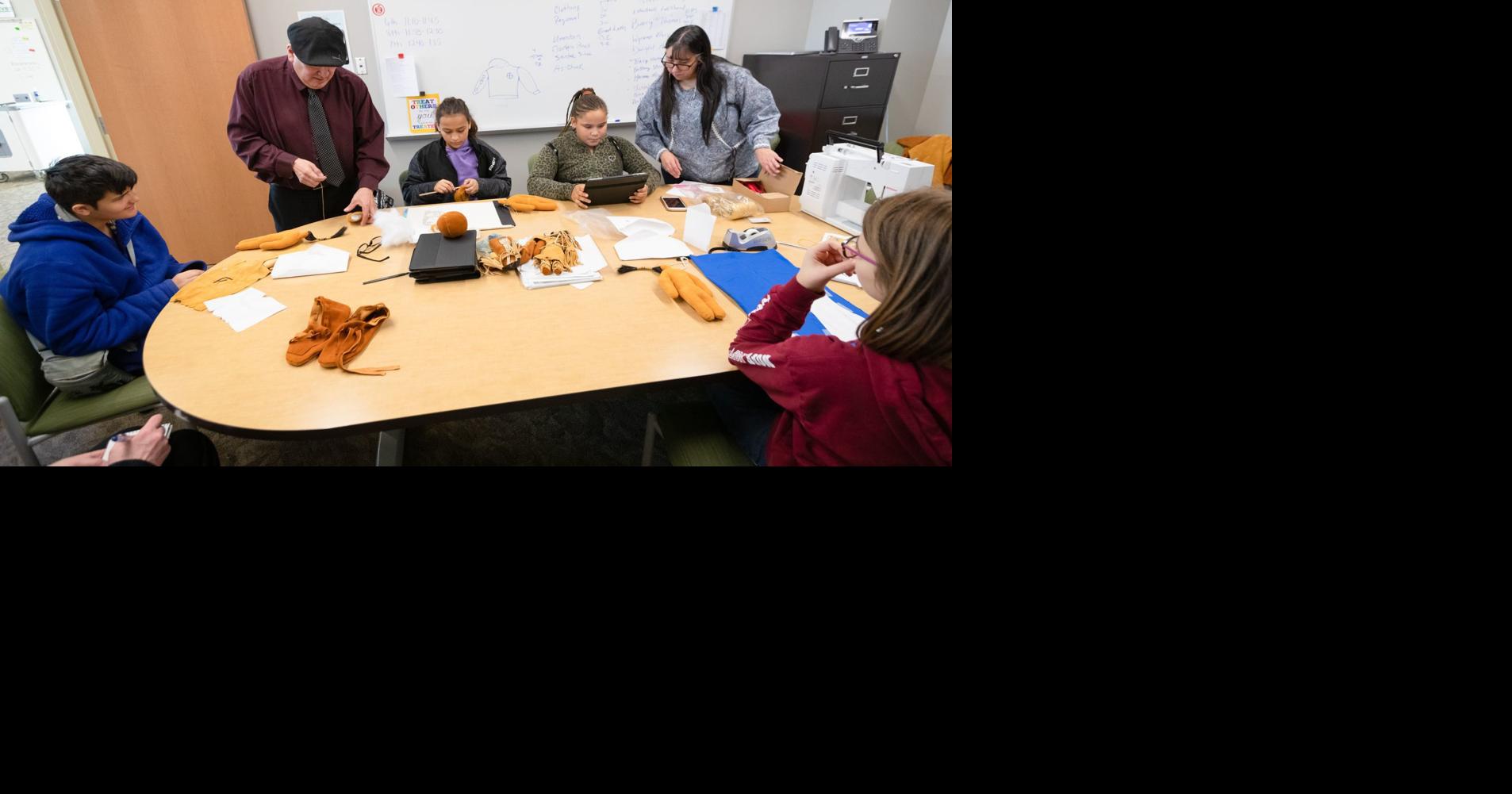 Classes help OPS students learn about their Native American culture