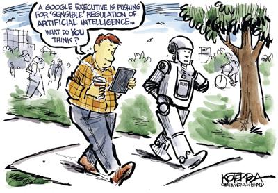 Jeff Koterba's latest cartoon: Or ask Alexa