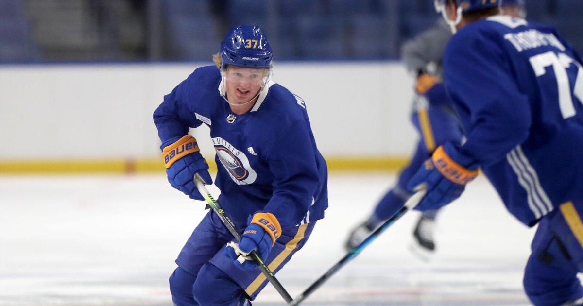 Hardened by early NHL struggles, Casey Mittelstadt in line to lead Sabres