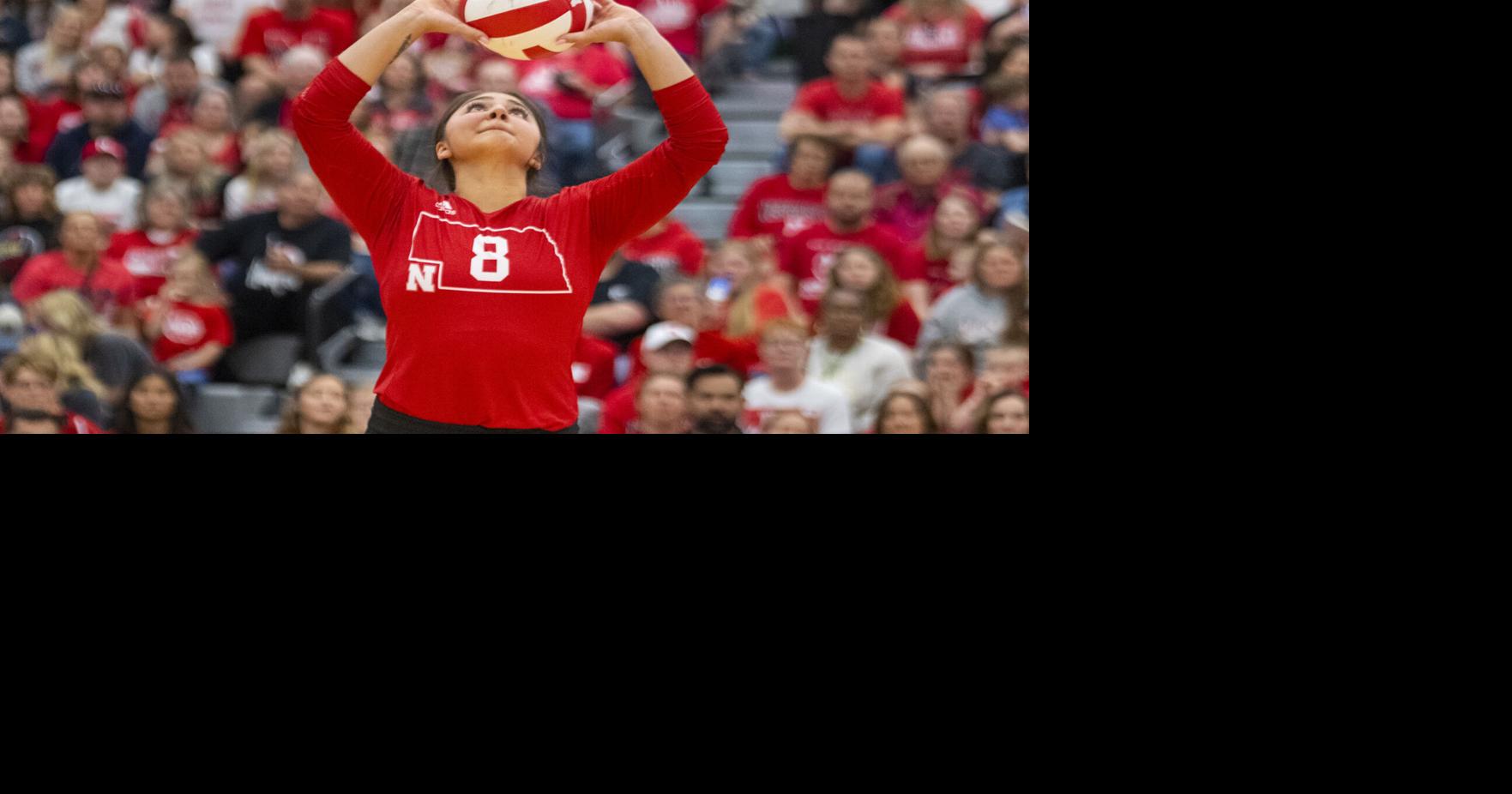 Nebraska Volleyball Rodrguez Number 8 Jersey