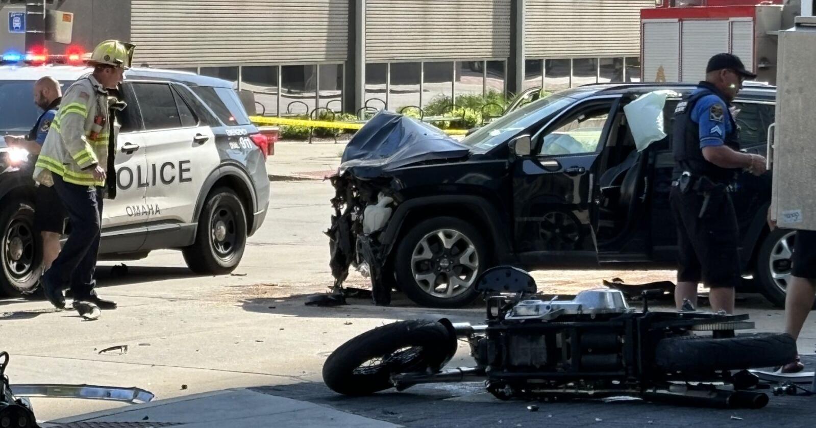 Council Bluffs motorcyclist dies in Omaha crash - Vimarsana News