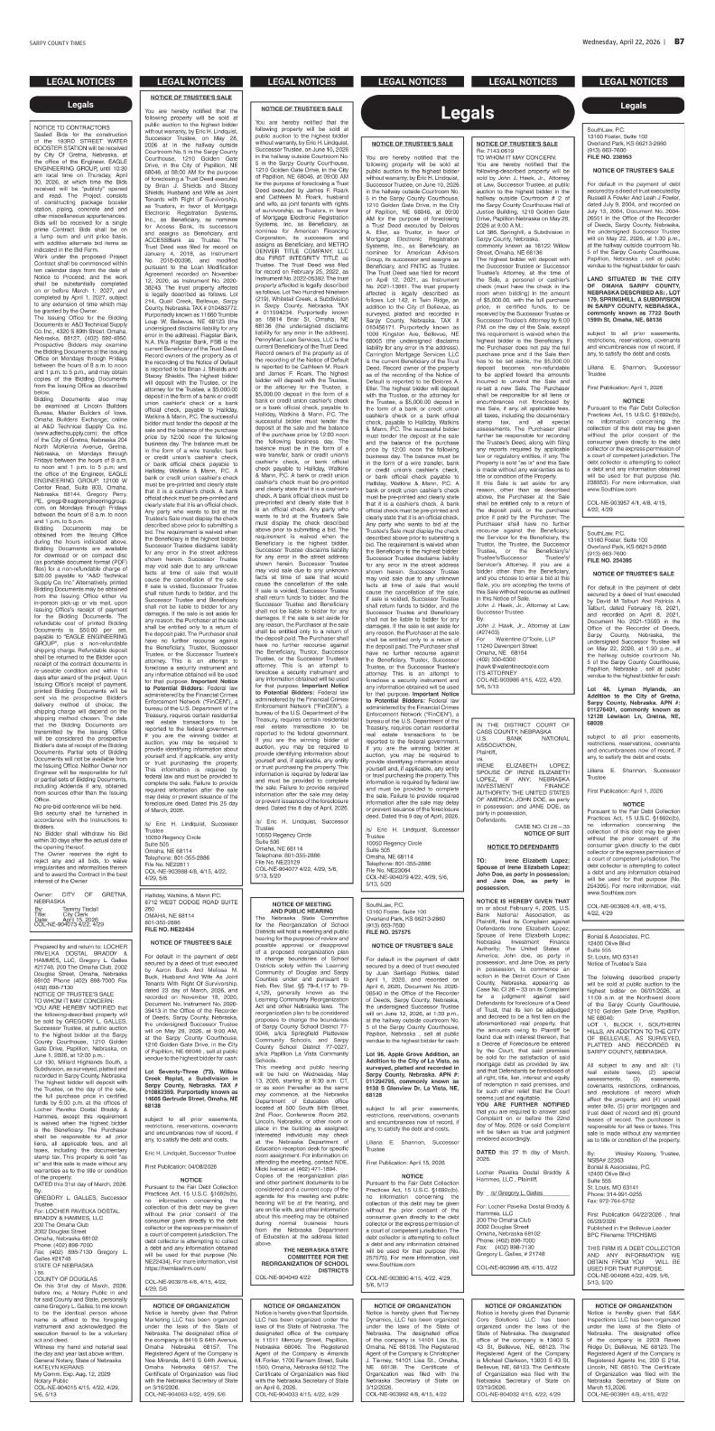 Page B7