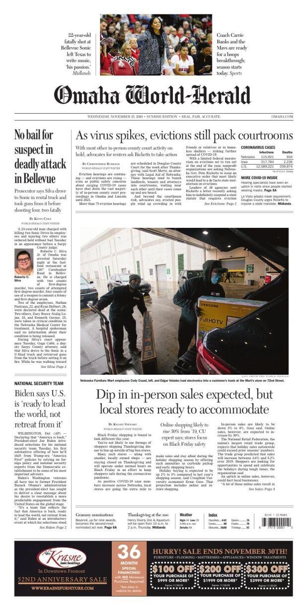Omaha WorldHerald Archives