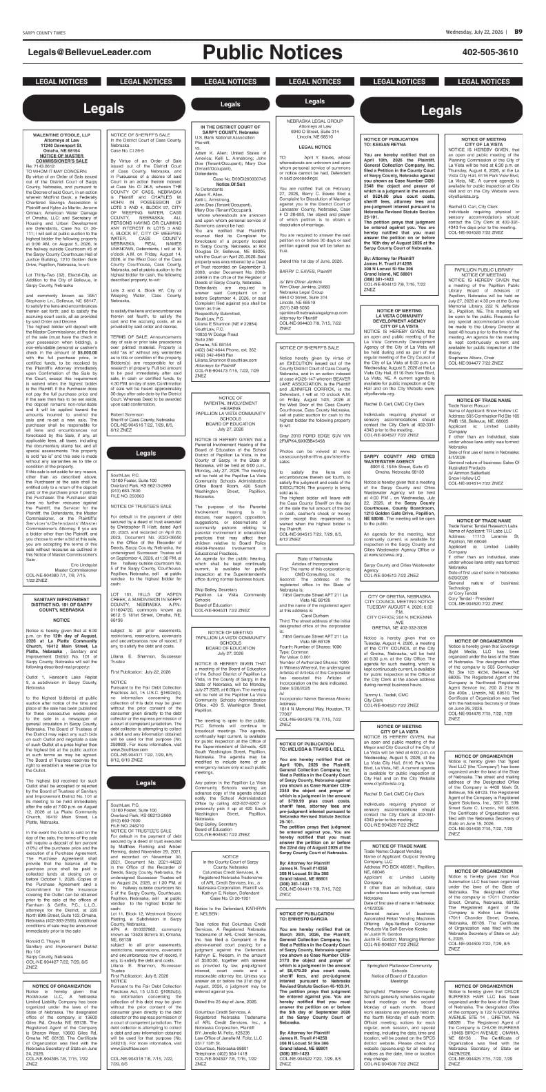 Page B9