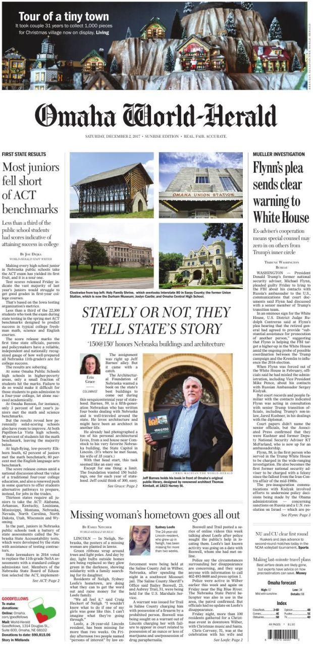 Omaha World-Herald Sunrise Edition