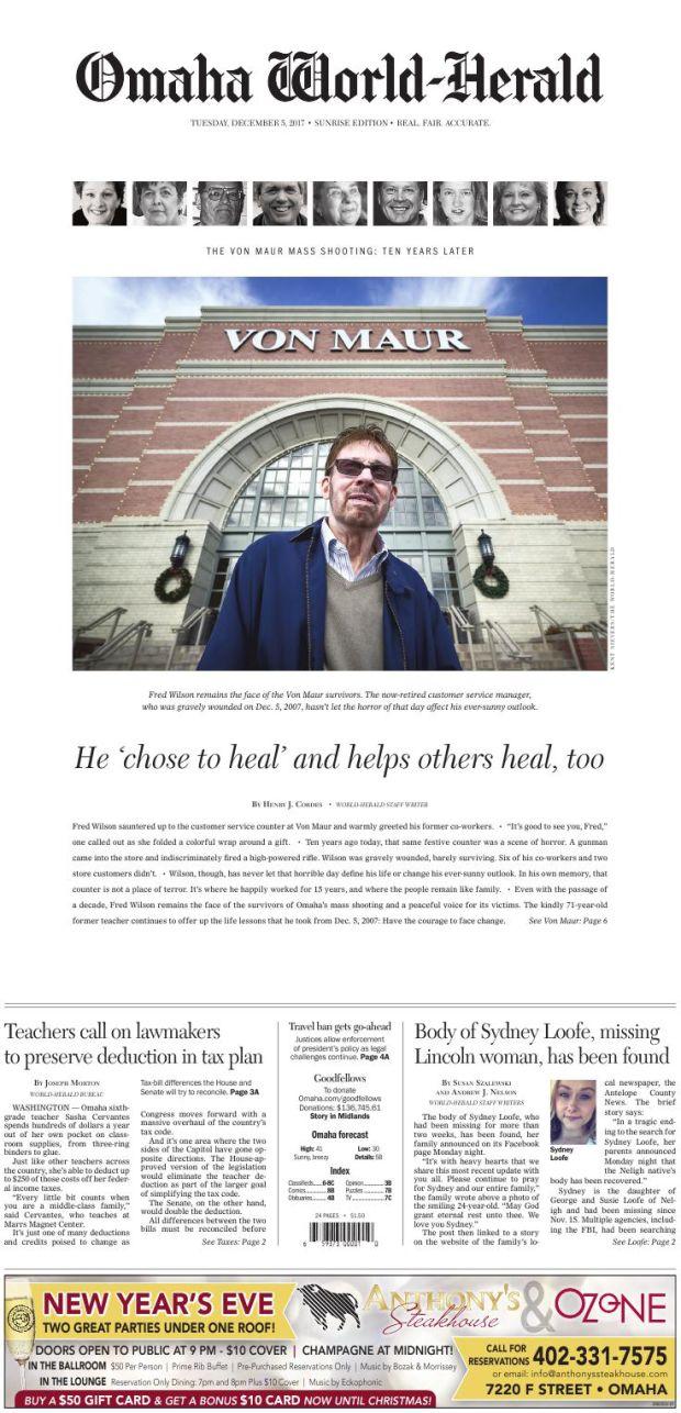 Omaha World-Herald Sunrise Edition