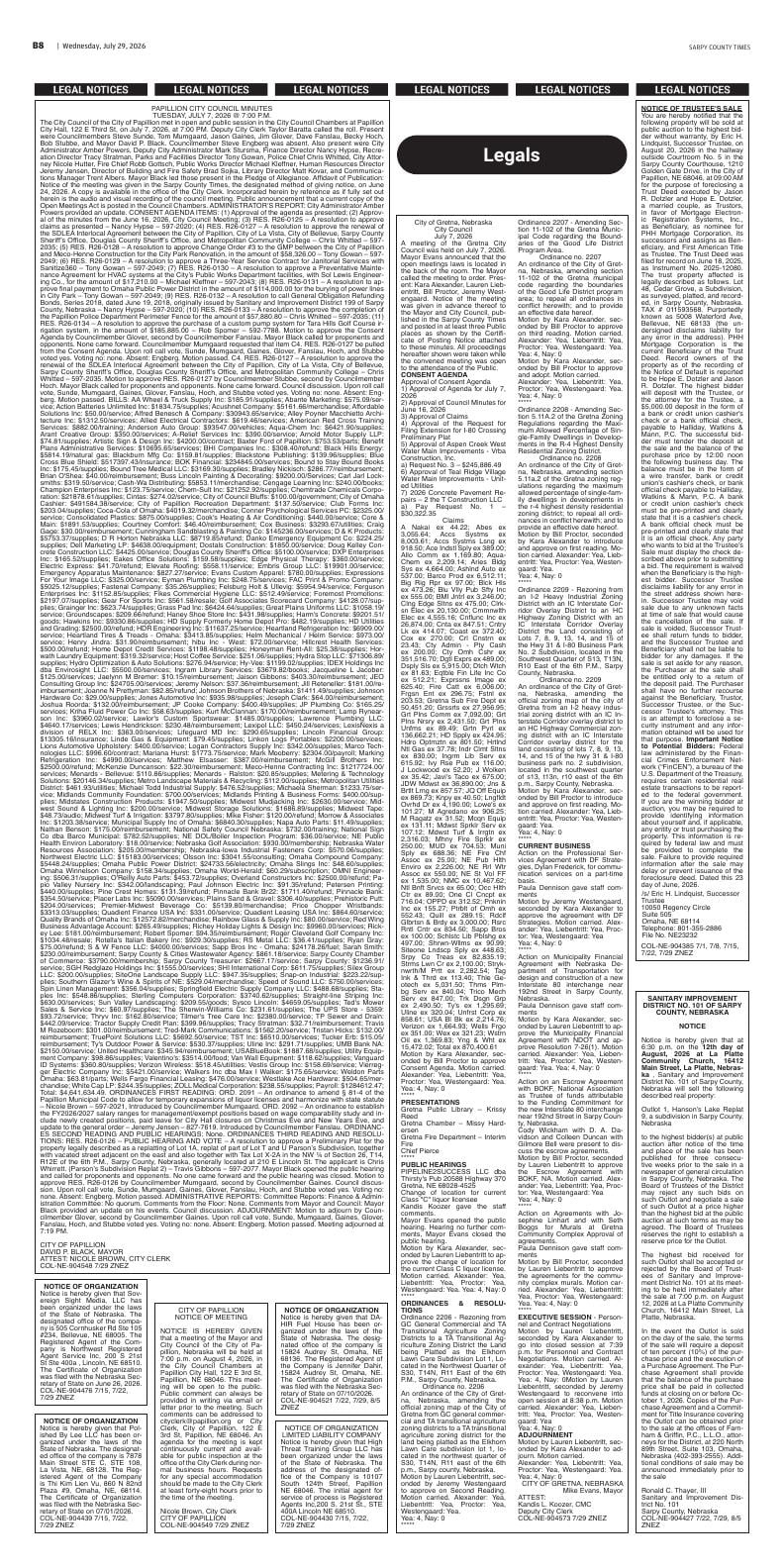 Page B8