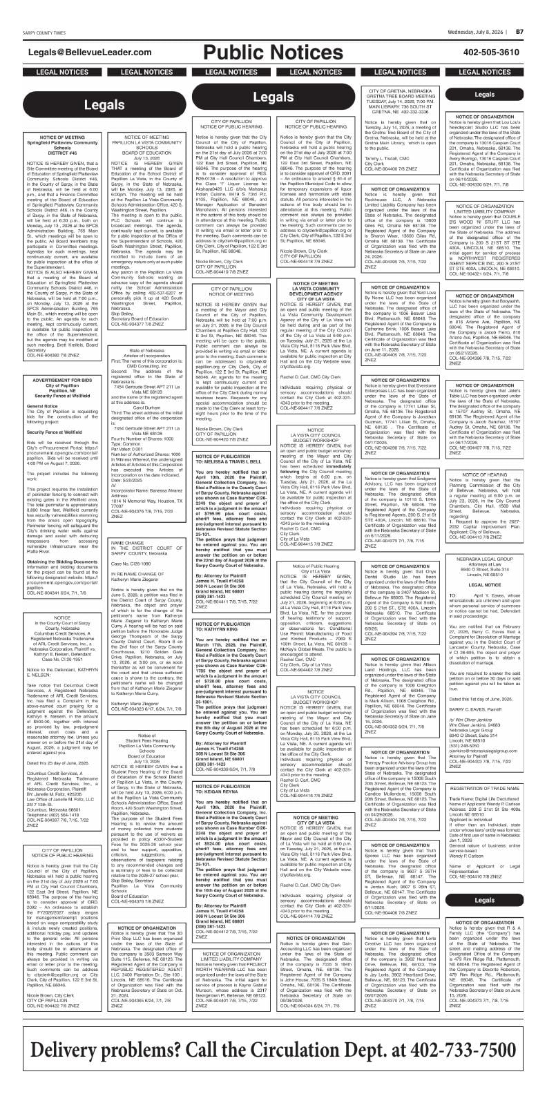 Page B7