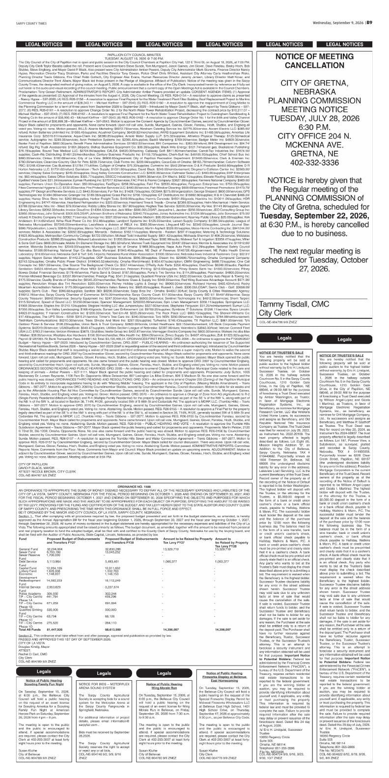 Page B9