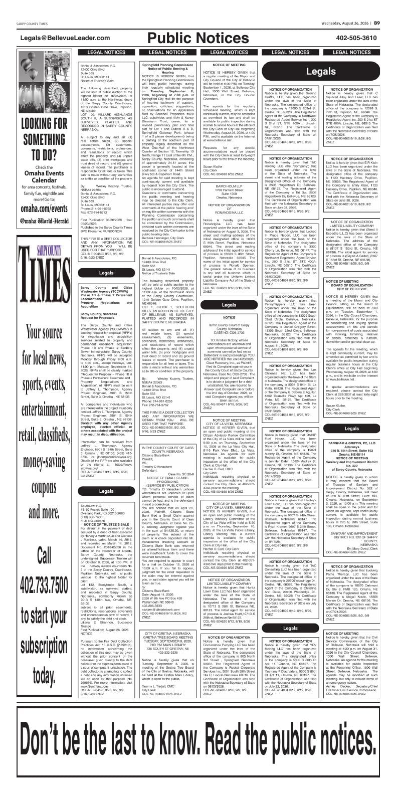 Page B9