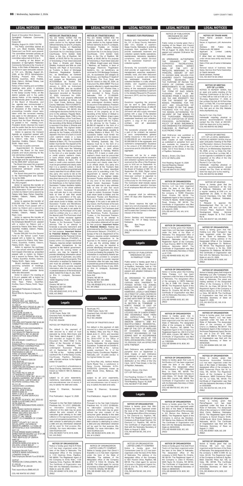 Page B8