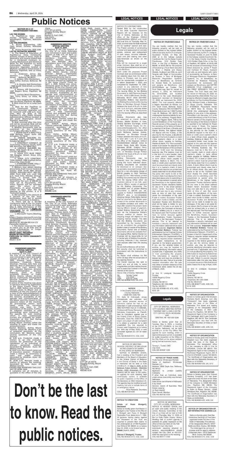 Page B6