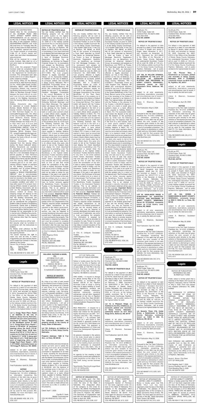 Page B9