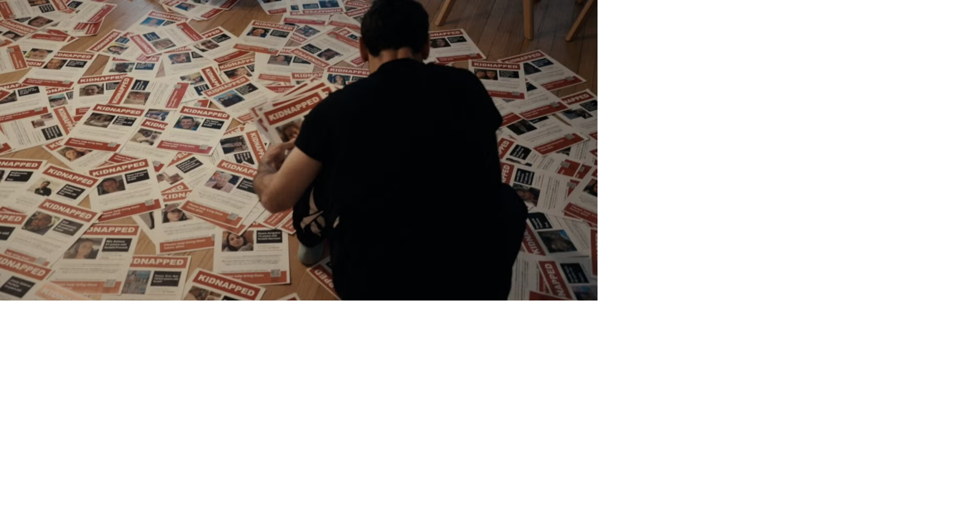 With hostages home, the filmmaker behind ‘Torn’ says his documentary about NYC’s poster wars remains sadly relevant