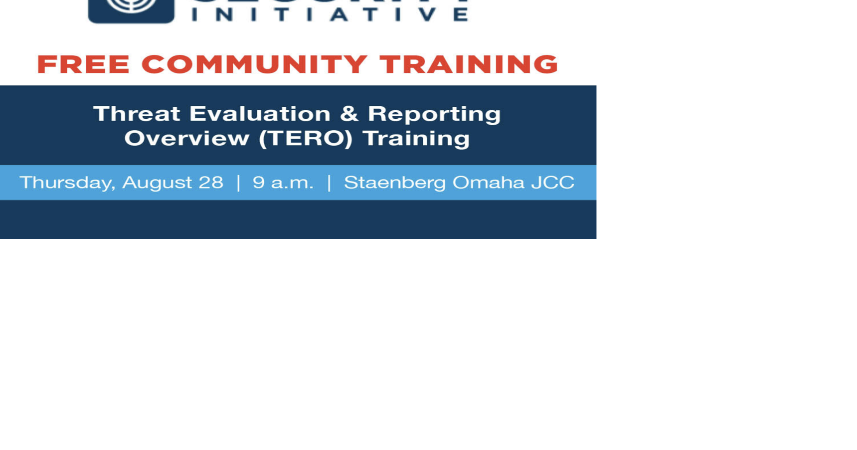 Community Security Training | News | omahajewishpress.com