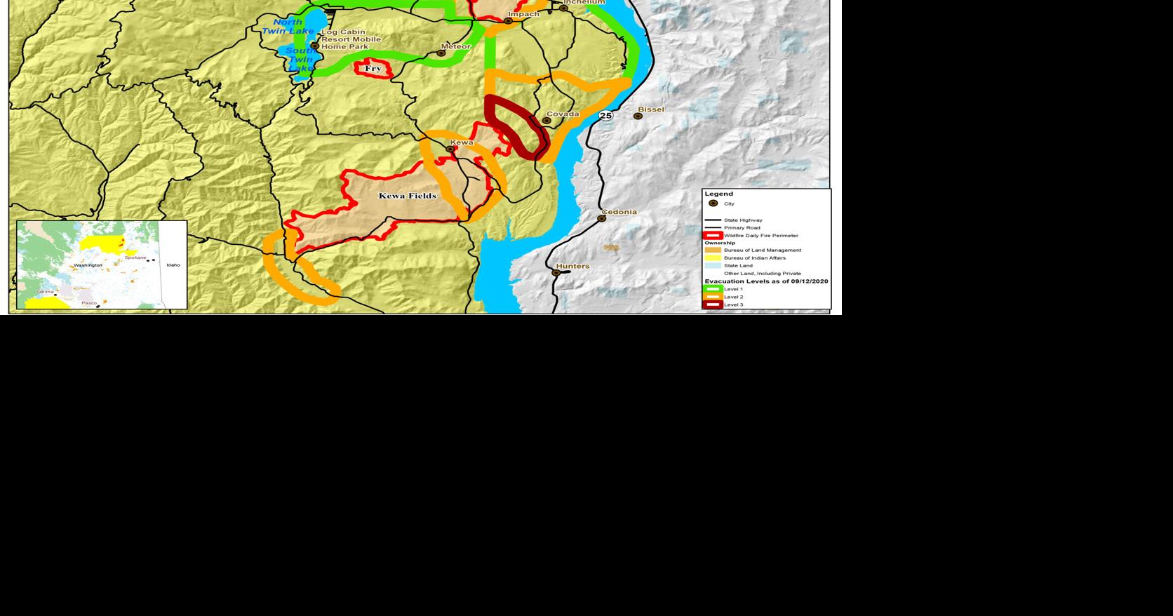 Inchelium fires damage structures News